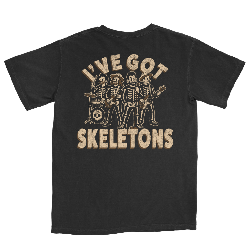 Skeletons - Black Tee (Pre-Order)