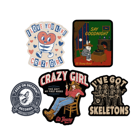 Eli Young Band Sticker Collection