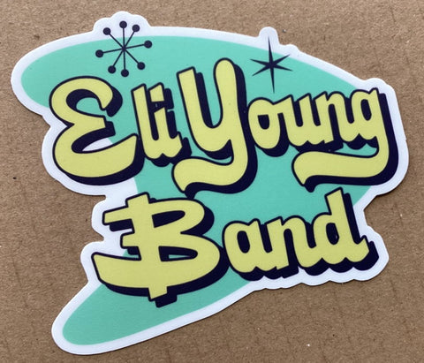 Eli Young Band Retro Sticker